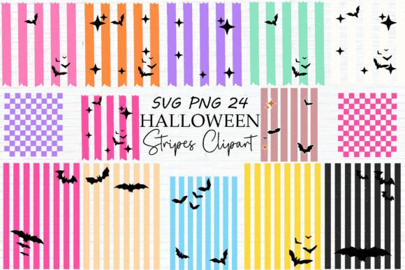 Download Halloween Stripes PNG SVG Bundle - Svg bundle Collection