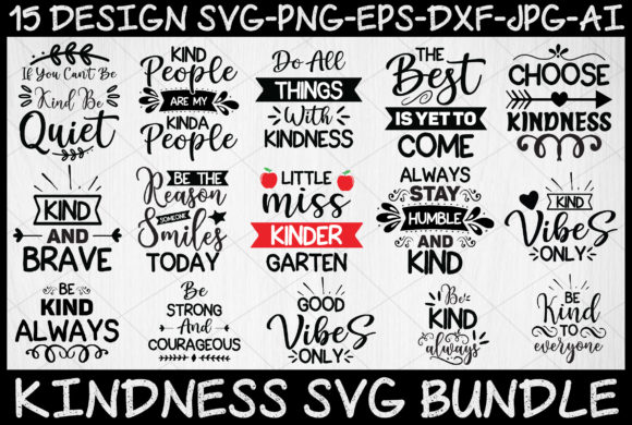 Download Kindness SVG Bundle - Svg bundle Collection