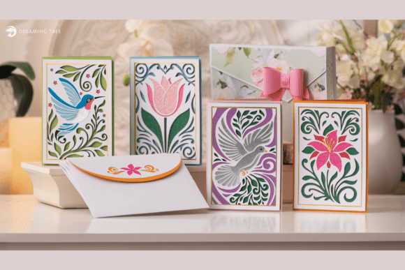 Download Fancy Flourish Cards SVG Bundle - Svg bundle Collection