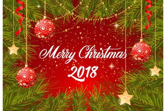 Download Merry Christmas 2018 Lettering. Holiday - Holiday Collection